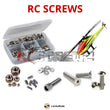 Representative image of an RCScrewZ stainless steel screw kit for SAB Goblin Fireball 280 Helicopter; exact kit contents vary by RC model.
