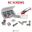 Representative image of an RCScrewZ stainless steel screw kit for SAB Goblin Mini Comet (280mm) Helicopter; exact kit contents vary by RC model.