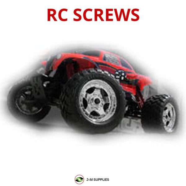 Representative image of an RCScrewZ stainless steel screw kit for Hot Bodies E-Zilla 10; exact kit contents vary by RC model.