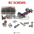 J-M SUPPLIES - RCScrewZ Stainless Steel Screw Kit hot023 for Hot Bodies TCX Sedan RC Car | SET -