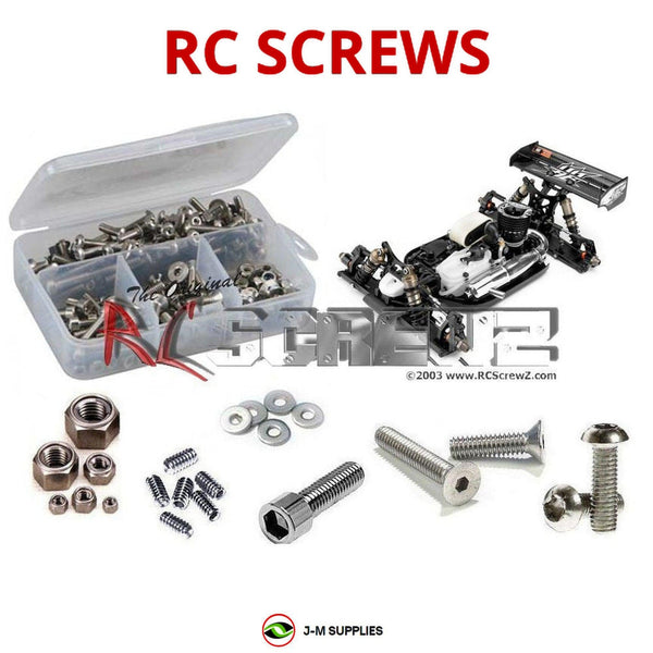 J-M SUPPLIES - RCScrewZ Stainless Steel Screw Kit hot026 for HotBodies D812 Buggy RC Car | PRO -