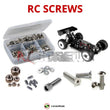 J-M SUPPLIES - RCScrewZ Stainless Steel Screw Kit hot044 for Hot Bodies E819RS 1/8th (#204645) | SET -
