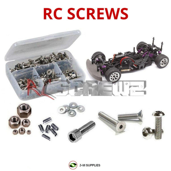 J-M SUPPLIES - RCScrewZ Stainless Steel Screw Kit hpi014 for HPI Racing RS4 Pro 2 #173 RC Car | PRO -