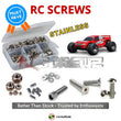 Representative image of an RCScrewZ stainless steel screw kit for HPI Racing Rush Evo Nitro 1/10 2WD Stadium Truck (561); exact kit contents vary by RC model.