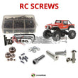 J-M SUPPLIES RC Parts Store - RCScrewZ Stainless Steel Screw Kit hpi052 for HPI Racing Crawler King RC Car (#102115) | SET