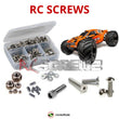 Representative image of an RCScrewZ stainless steel screw kit for HPI Bullet ST Flux 1/10 Electric 4WD Stadium Truck (107008); exact kit contents vary by RC model.