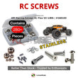 J-M SUPPLIES RC Parts Store - RCScrewZ Stainless Steel Screw Kit hpi105 for HPI Racing Savage XL Flux V2 1/8 Electric 4WD Brushless Monster Truck (#160103, HPI160103) | RCX