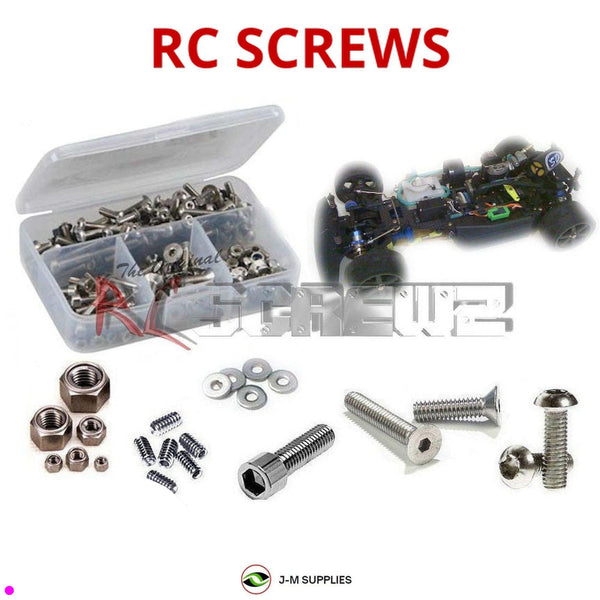 J-M SUPPLIES RC Parts Store - RCScrewZ Stainless Steel Screw Kit kyo037 for Kyosho Super Ten FW-04 1/10 Touring Car (#31001) | SET