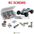 Representative image of an RCScrewZ stainless steel screw kit for Kyosho Psycho Kruiser VE 1/8 Electric 4WD MT (30886); exact kit contents vary by RC model.