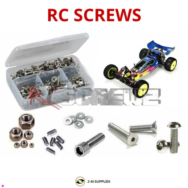 J-M SUPPLIES RC Parts Store - RCScrewZ Stainless Steel Screw Kit los062 for Team Losi 22 2wd 1/10th (#TLR0022) | RCX