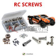 Representative image of an RCScrewZ stainless steel screw kit for Losi 22S Maxxis SCT 1/10 Electric 2WD SCT (LOS03013); exact kit contents vary by RC model.