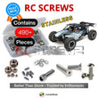 Representative image of an RCScrewZ stainless steel screw kit for Losi DBXL-E 1/5 Electric 4WD Desert Buggy (LOS05012); exact kit contents vary by RC model.