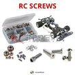 Representative image of an RCScrewZ stainless steel screw kit for Mugen Seiki MRX6 1/8 Onroad 4WD Nitro Race Car (#H2006); exact kit contents vary by RC model.