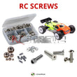 Representative image of an RCScrewZ stainless steel screw kit for Mugen Seiki MBX8T ECO 1/8th Truggy (#E2024); exact kit contents vary by RC model.