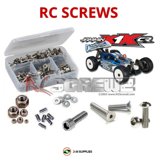 J-M SUPPLIES RC Parts Store - RCScrewZ Stainless Steel Screw Kit ofn043 for Ofna/Jammin X1X-CR RC Car | SET