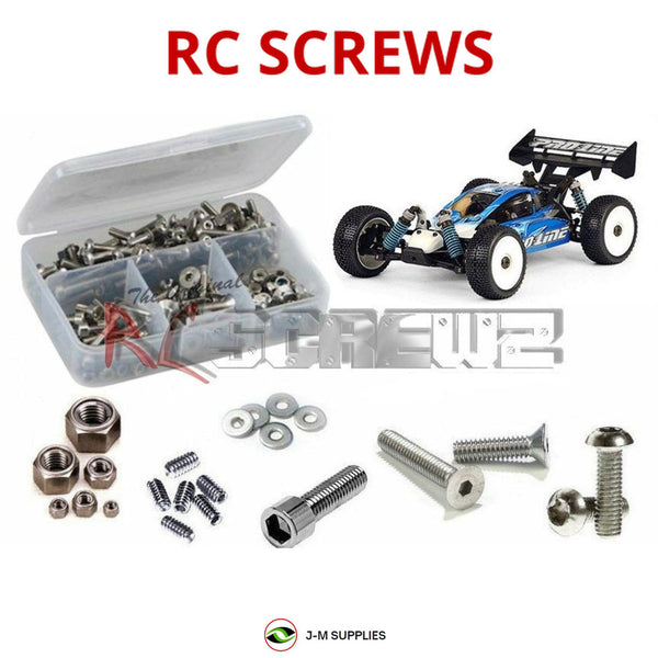 J-M SUPPLIES RC Parts Store - RCScrewZ Stainless Steel Screw Kit ofn048 for Ofna Hyper 9 RC Car | SET