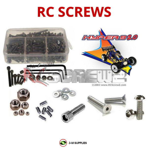 J-M SUPPLIES RC Parts Store - RCScrewZ Stainless Steel Screw Kit ofn058 for Ofna Hyper 9 V2.0 RC Car | SET