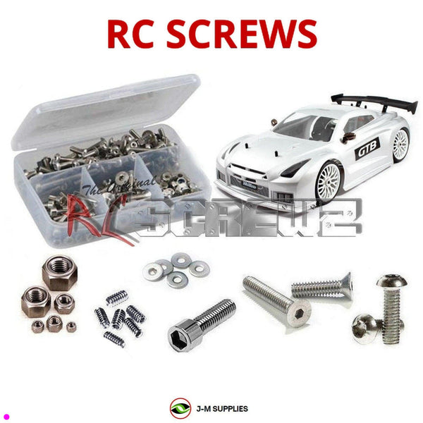 J-M SUPPLIES RC Parts Store - RCScrewZ Stainless Steel Screw Kit ofn088 for Ofna/Hobao GTP GP 1/8 Nitro On-road Racing Car | PRO