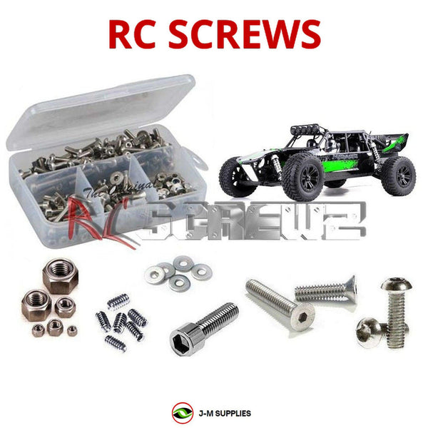 J-M SUPPLIES RC Parts Store - RCScrewZ Stainless Steel Screw Kit rcr021 for Redcat Racing Mirage Sand Rail 1/8 Electric Brushless 4WD Sand Rail Buggy | SET