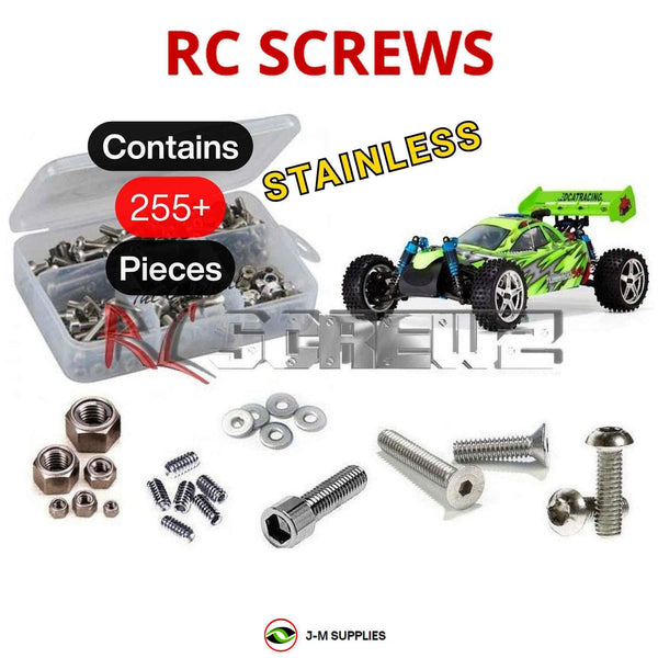 J-M SUPPLIES RC Parts Store - RCScrewZ Stainless Steel Screw Kit rcr031 for Redcat Racing Tornado S30 1/10 Nitro 4WD Buggy | SET