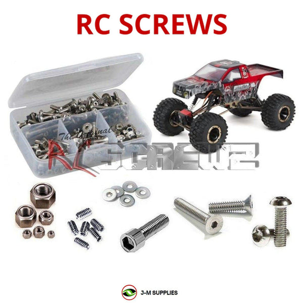 J-M SUPPLIES RC Parts Store - RCScrewZ Stainless Steel Screw Kit rcr049 for RedCat Racing Everest 10 Crawler RC | UPG