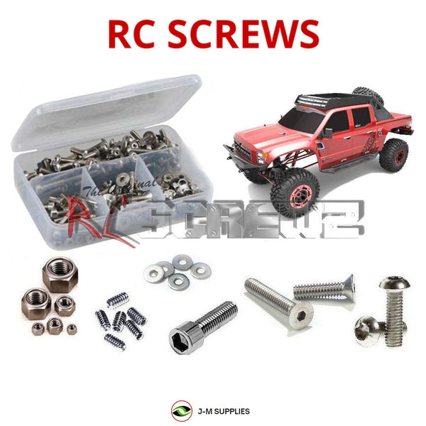 J-M SUPPLIES RC Parts Store - RCScrewZ Stainless Steel Screw Kit rcr063 for RedCat Racing 1/5th Clawback Rock Crawler | UPG