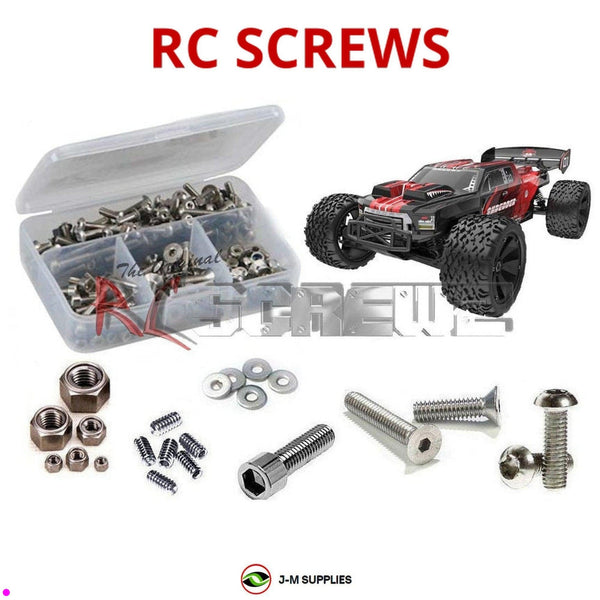 J-M SUPPLIES RC Parts Store - RCScrewZ Stainless Steel Screw Kit rer074 for RedCat Shredder 1/6th RC Car | SET