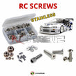 Representative image of an RCScrewZ stainless steel screw kit for Schumacher Fusion .28 4WD 1/10 Nitro Car (#K105 / #K106); exact kit contents vary by RC model.