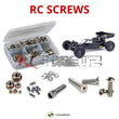 Representative image of an RCScrewZ stainless steel screw kit for Schumacher Cat KF2 1/10 2WD Buggy (#K155/K156); exact kit contents vary by RC model.