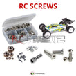 Representative image of an RCScrewZ stainless steel screw kit for Schumacher Cat L1 Evo 1/10th Electric Buggy (#K183); exact kit contents vary by RC model.