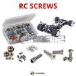 Representative image of an RCScrewZ stainless steel screw kit for Serpent Viper 977 Evo 1/8th; exact kit contents vary by RC model.