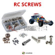 Representative image of an RCScrewZ stainless steel screw kit for Tamiya Super Champ 1/10 Electric 2WD Buggy (58034); exact kit contents vary by RC model.