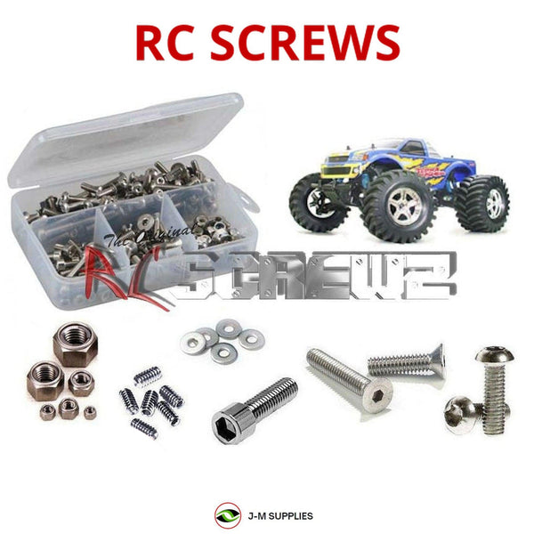 J-M SUPPLIES RC Parts Store - RCScrewZ Stainless Steel Screw Kit tam030 for Tamiya Terra Crusher 1/8 Nitro 4WD Monster Truck (#43501) | SET