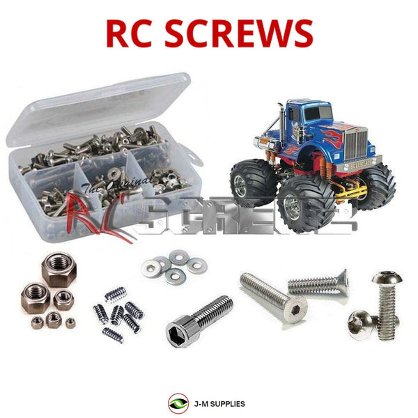 J-M SUPPLIES RC Parts Store - RCScrewZ Stainless Steel Screw Kit tam101 for Tamiya Bullhead 1/10 Monster Truck (#58089) | UPG