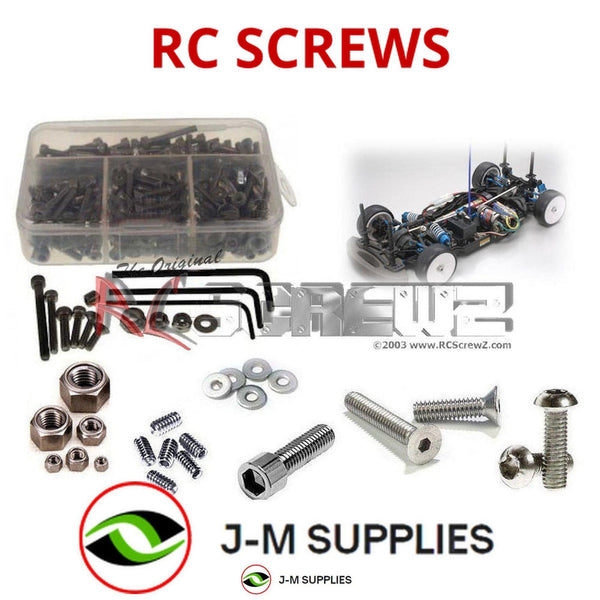 Representative image of an RCScrewZ stainless steel screw kit for Tamiya TA05-IFS R 1/10 Electric 4WD Touring Car (49491); exact kit contents vary by RC model.