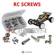 Representative image of an RCScrewZ stainless steel screw kit for Tamiya TamTech The Hornet GB-01 1/14 2WD Buggy (56702); exact kit contents vary by RC model.