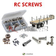 Representative image of an RCScrewZ stainless steel screw kit for Tamiya Flatbed 1/14 Truck Trailer (56306); exact kit contents vary by RC model.