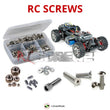 Representative image of an RCScrewZ stainless steel screw kit for Tamiya MF-01X 1/10 Electric 4WD Chassis (58629); exact kit contents vary by RC model.