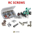Representative image of an RCScrewZ stainless steel screw kit for Tamiya Top-Force 2017 1/10 Electric 4WD Buggy (47350); exact kit contents vary by RC model.