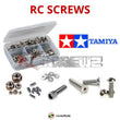 Representative image of an RCScrewZ stainless steel screw kit for Tamiya The Bigwig 1/10 Electric 4WD Buggy (58057); exact kit contents vary by RC model.