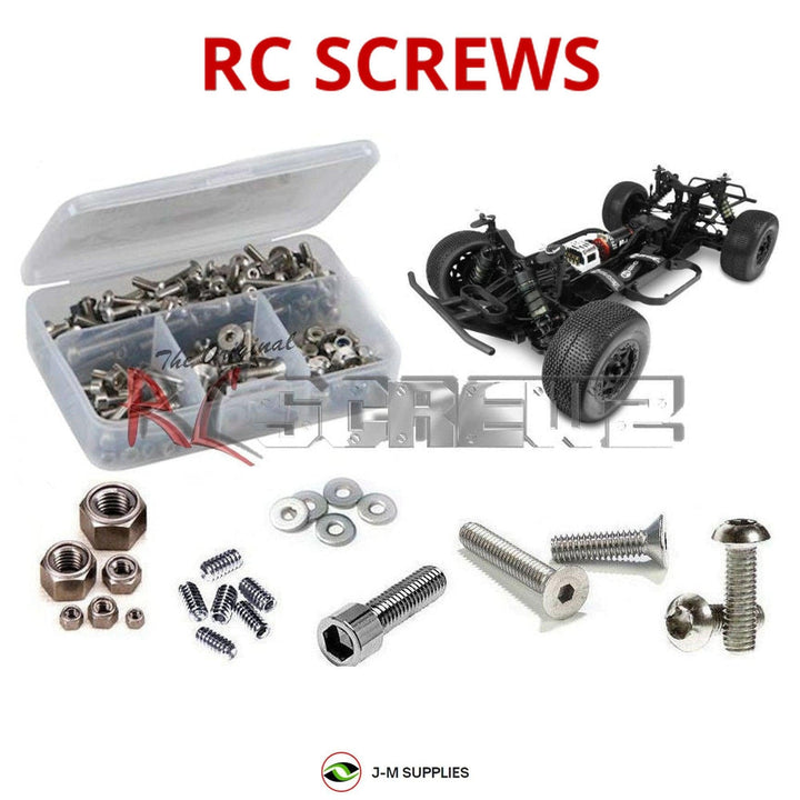 Representative image of an RCScrewZ stainless steel screw kit for Tekno SCT410 2.0 1/10 Electric 4WD SCT (TKR9500); exact kit contents vary by RC model.