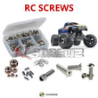 Representative image of an RCScrewZ stainless steel screw kit for Traxxas Stampede VXL 1/10 Electric 2WD/4WD Monster Truck (3607, 6708); exact kit contents vary by RC model.