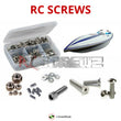 J-M SUPPLIES RC Parts Store - RCScrewZ Stainless Steel Screw Kit tra026 for Traxxas Nitro Vee 1/10 Nitro Speed Racing Boat (#3510) | SET