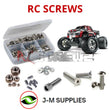 J-M SUPPLIES RC Parts Store - RCScrewZ Stainless Steel Screw Kit tra068 for Traxxas Stampede Nitro TSM Ed. (#41096-3) | SET
