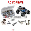 Representative image of an RCScrewZ stainless steel screw kit for Traxxas Stampede 4X4 VXL 1/10 Electric MT (67086-4); exact kit contents vary by RC model.
