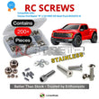 J-M SUPPLIES RC Parts Store - RCScrewZ Stainless Steel Screw Kit tra113 for Traxxas Ford Raptor R 1/10 Electric 4WD Off-Road Truck (101076-4) | UPG