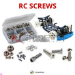 Representative image of an RCScrewZ stainless steel screw kit for Team XRAY T1-M MINI 1/12 4WD Electric Touring Car (#300009); exact kit contents vary by RC model.