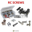 Representative image of an RCScrewZ stainless steel screw kit for Team XRAY XB9 1/8 Nitro Buggy (#350007); exact kit contents vary by RC model.