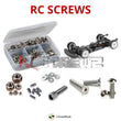 Representative image of an RCScrewZ stainless steel screw kit for Xray X4 2023 1/10th #300035; exact kit contents vary by RC model.