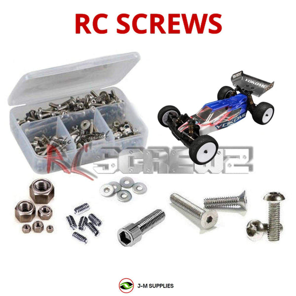 J-M SUPPLIES RC Parts Store - RCScrewZ Stainless Steel Screw Kit yok055 for Yokomo YZ-2 DTM 2 1/10 2WD Buggy | SET